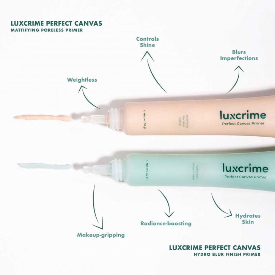Luxcrime Perfect Canvas Hydro Blur Primer Wajah 30gram