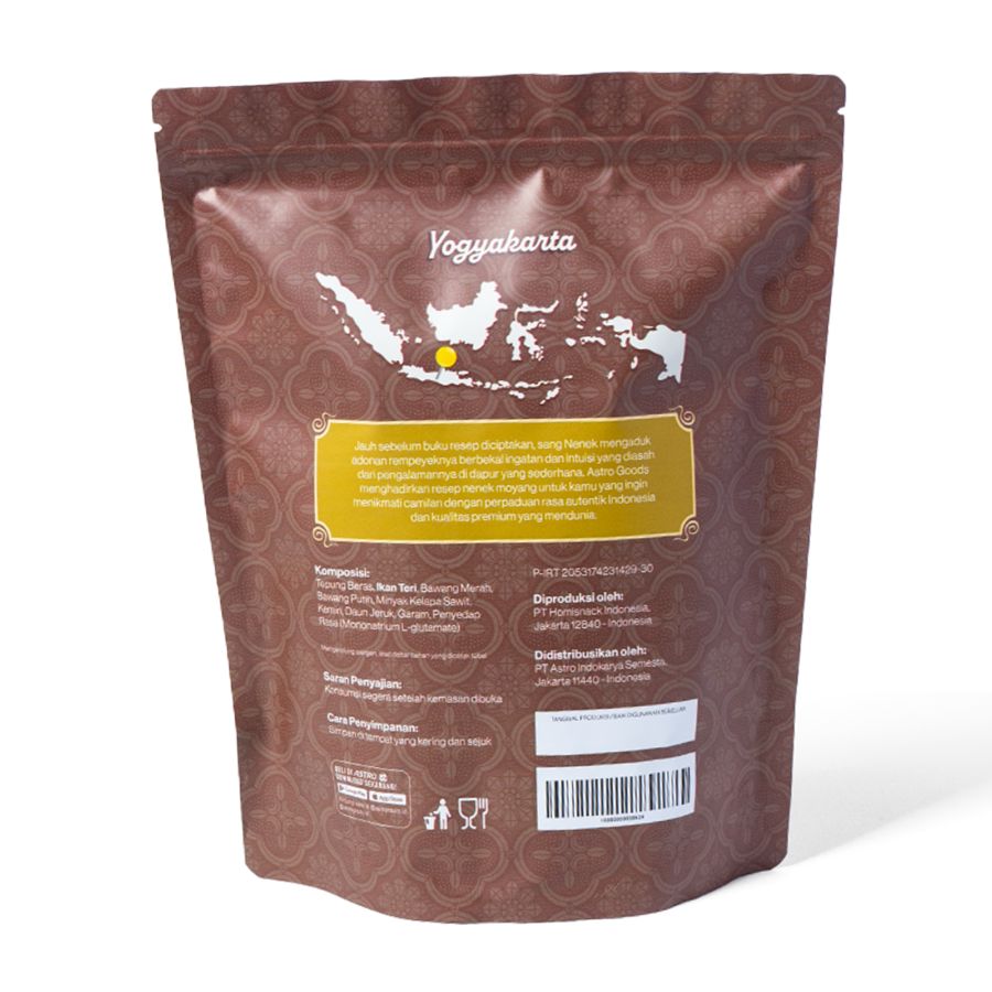 Rempeyek Teri Astro Goods 120gram