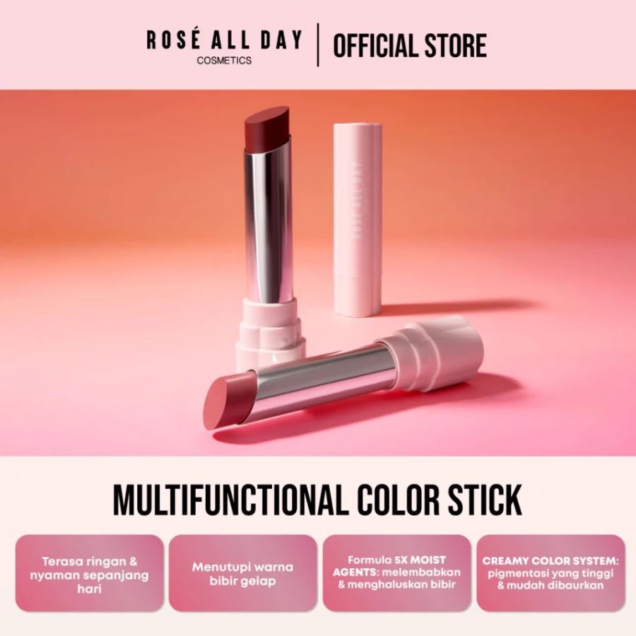 Rose All Day Rouge Lip & Cheek Duo 4gram