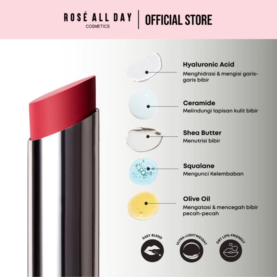 Rose All Day Rouge Lip & Cheek Duo 4gram