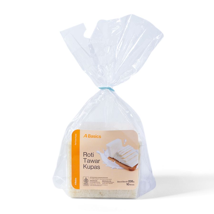 Roti Tawar Kupas A Basics 235gram