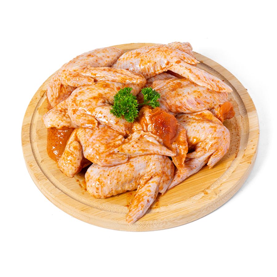Sayap Ayam Utuh Marinasi HOT Oke Chicken 500gram