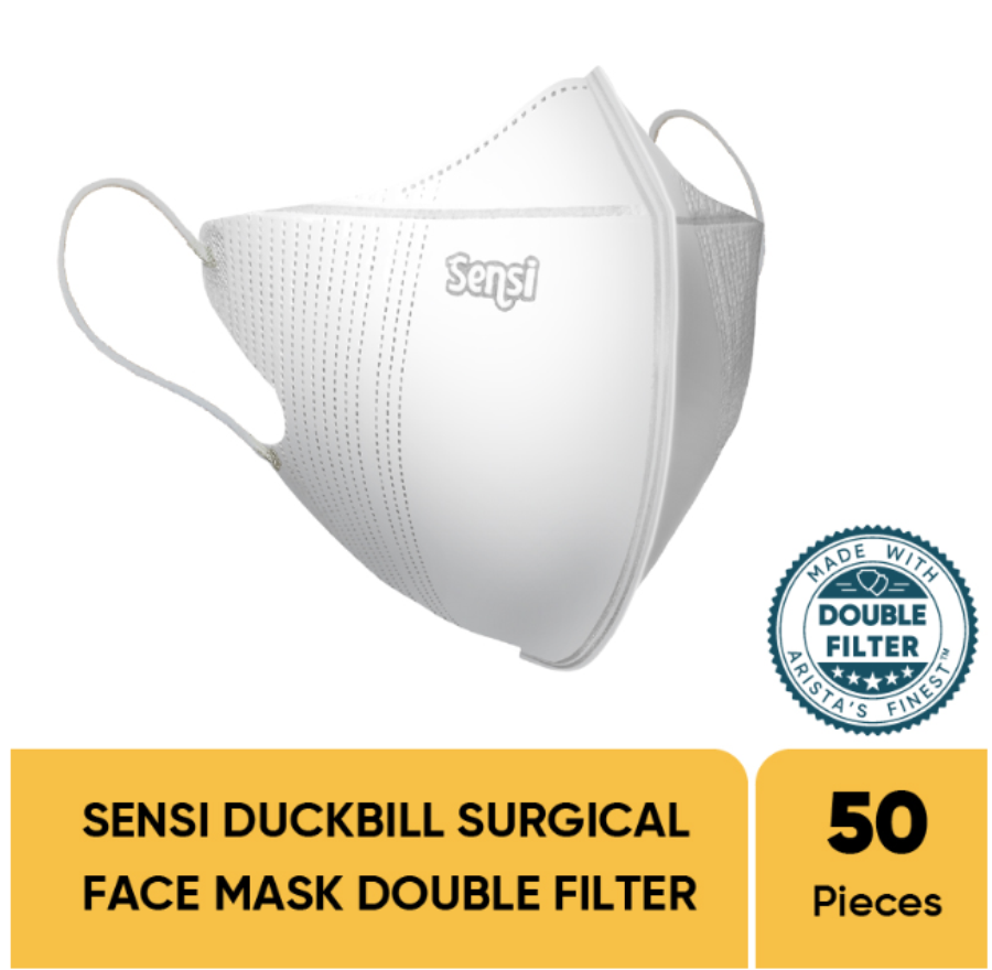 Sensi 3 Ply Duckbill Masker 1 Box 50pcs