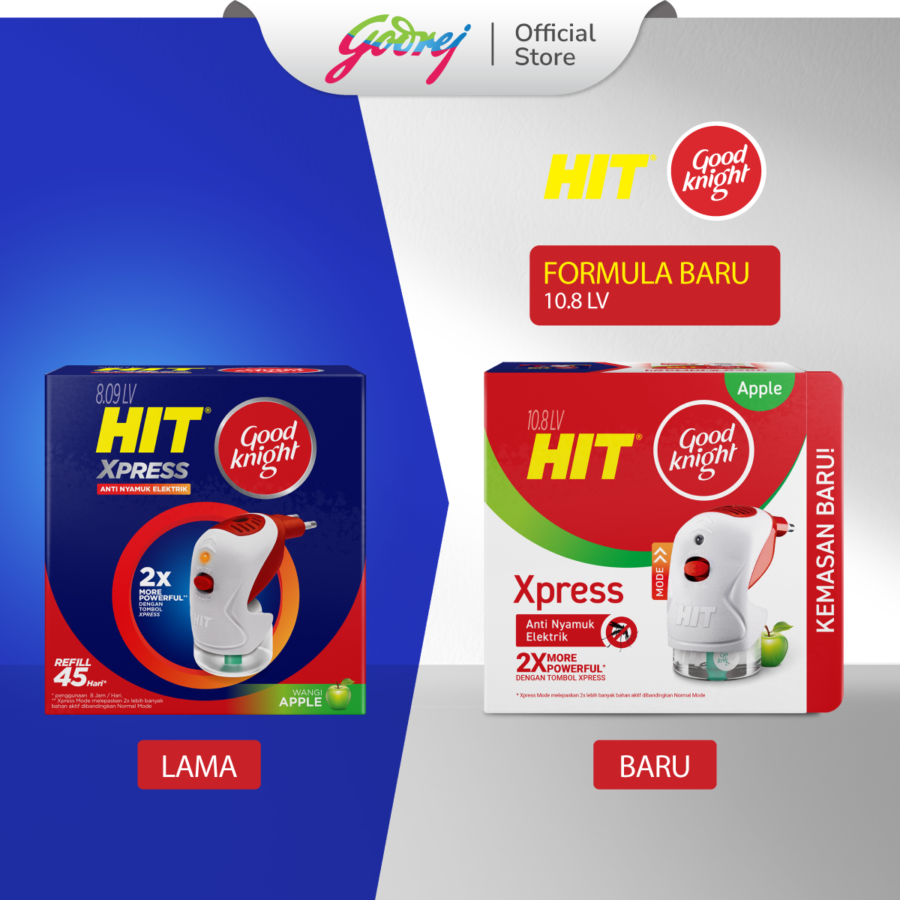 Hit Good Knight Xpress Device Pembasmi Serangga 1pcs