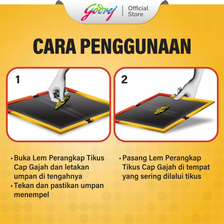 Cap Gajah Lem Perangkap Tikus 60gram