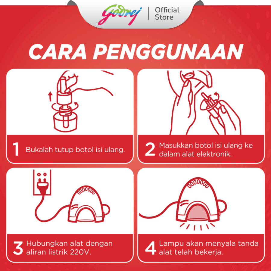 HIT Good Knight Non Stop 45 Hari Fresh Pembasmi Serangga Refill 35ml