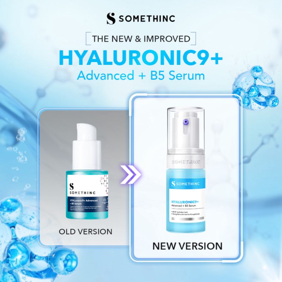 Somethinc Hyaluronic 9+ Advanced + B5 Serum Wajah 20ml