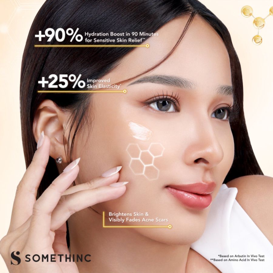 Somethinc Gentle Bright Niacinamide + Alpha Arbutin Serum Wajah 20ml
