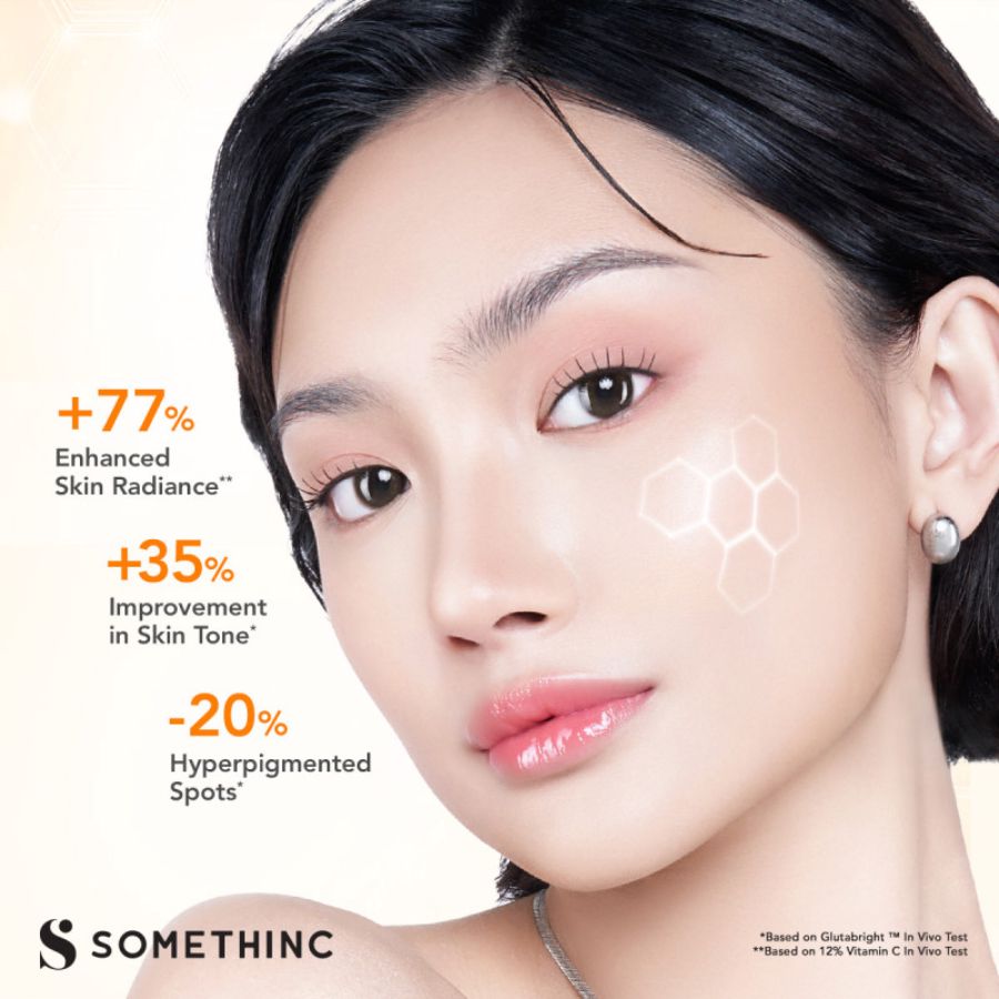 Somethinc Glass-C 12% Vitamin C Serum Wajah 20ml