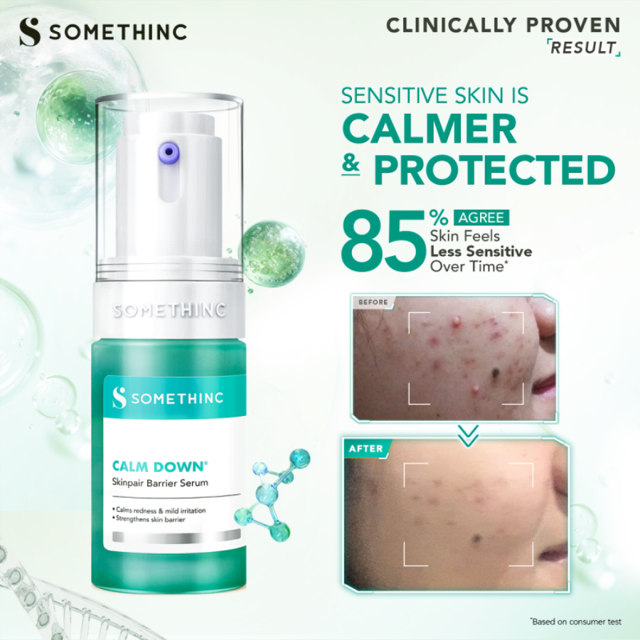 Somethinc Calm Down! Skinpair Barrier Serum Wajah 20ml