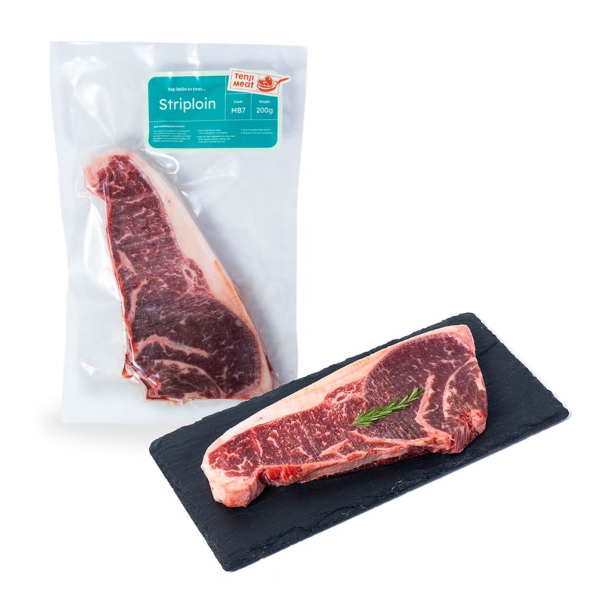 Striploin Steak MB7 Tenji Meat 200gram