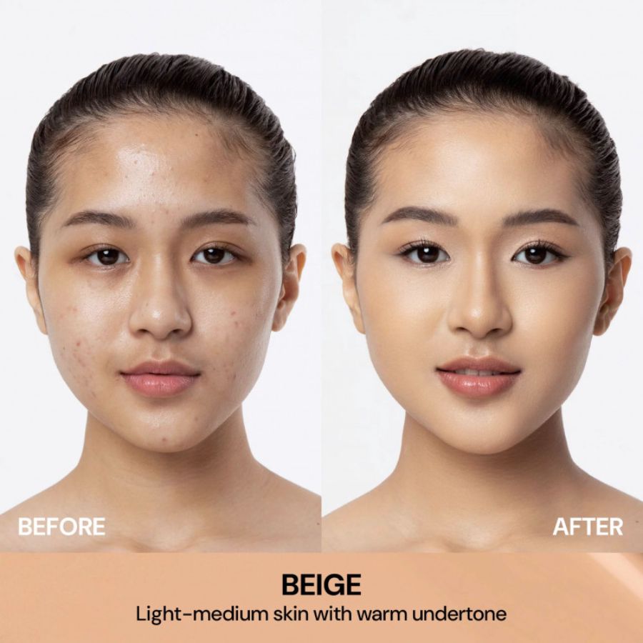 Rose All Day The Realest Lightweight Essence Cushion Beige 15gram