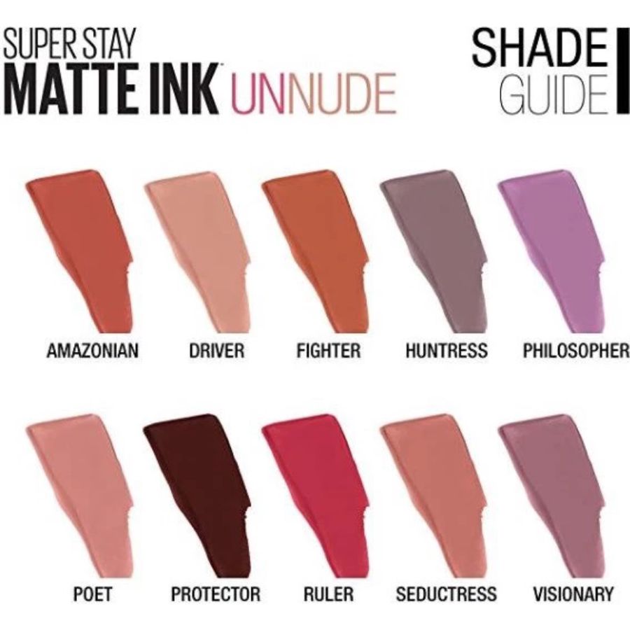 Maybelline Superstay Matte Ink Un-Nude Liquid Lipstick 1pcs