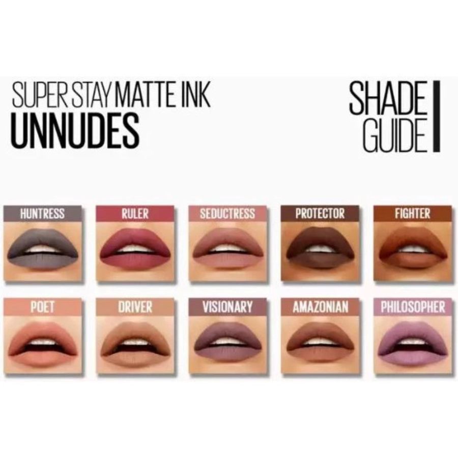 Maybelline Superstay Matte Ink Un-Nude Liquid Lipstick 1pcs