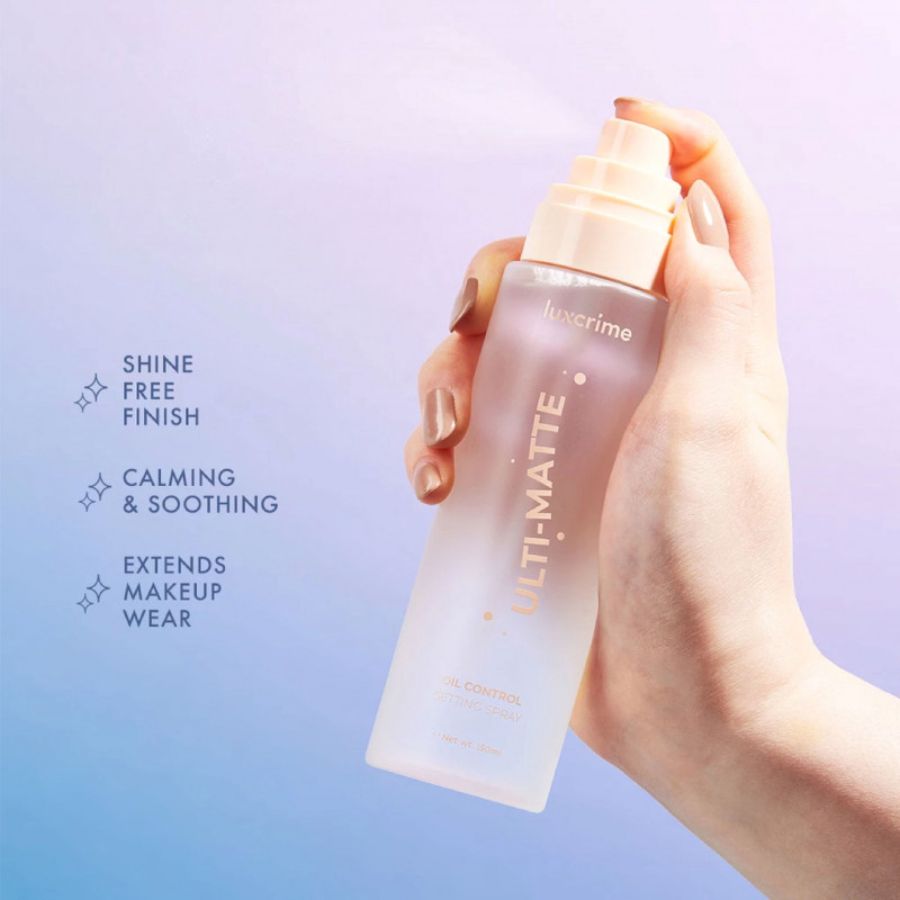 Luxcrime Ulti-Matte Oil Control Setting Spray 150ml