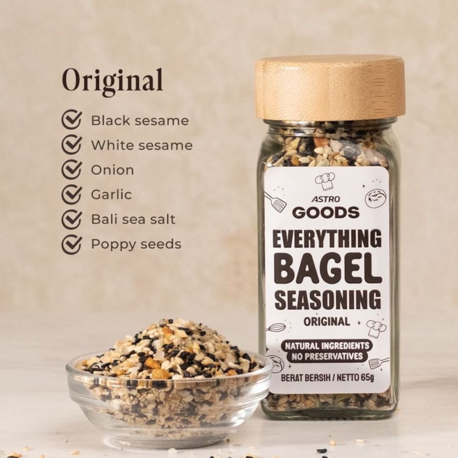 Everything Bagel Seasoning Original Astro Goods 65gram