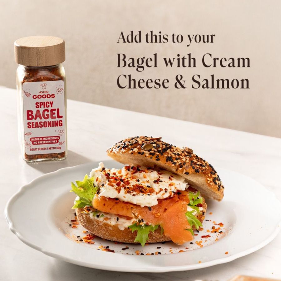 Spicy Bagel Seasoning Astro Goods 63gram