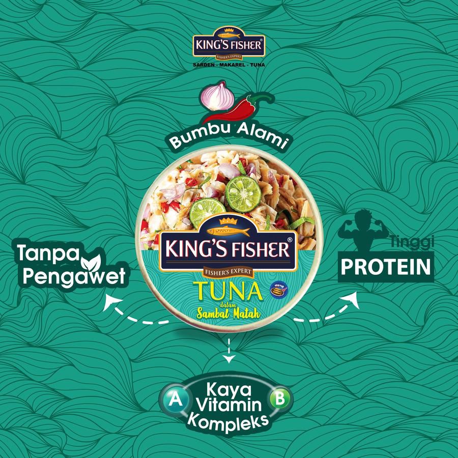 King's Fisher Tuna dalam Sambal Matah 170gram