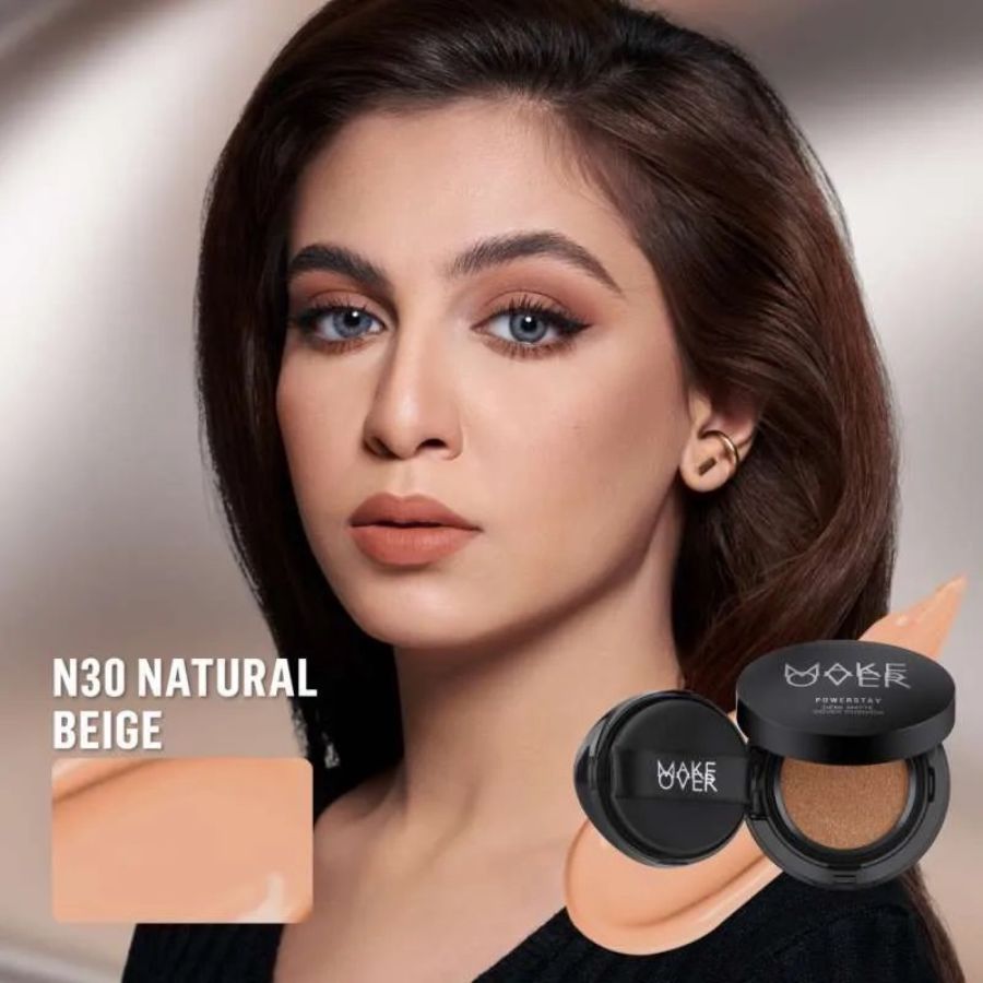 MAKE OVER Powestay Demi Matte Cover N30 Natural Beige Cushion 15gram