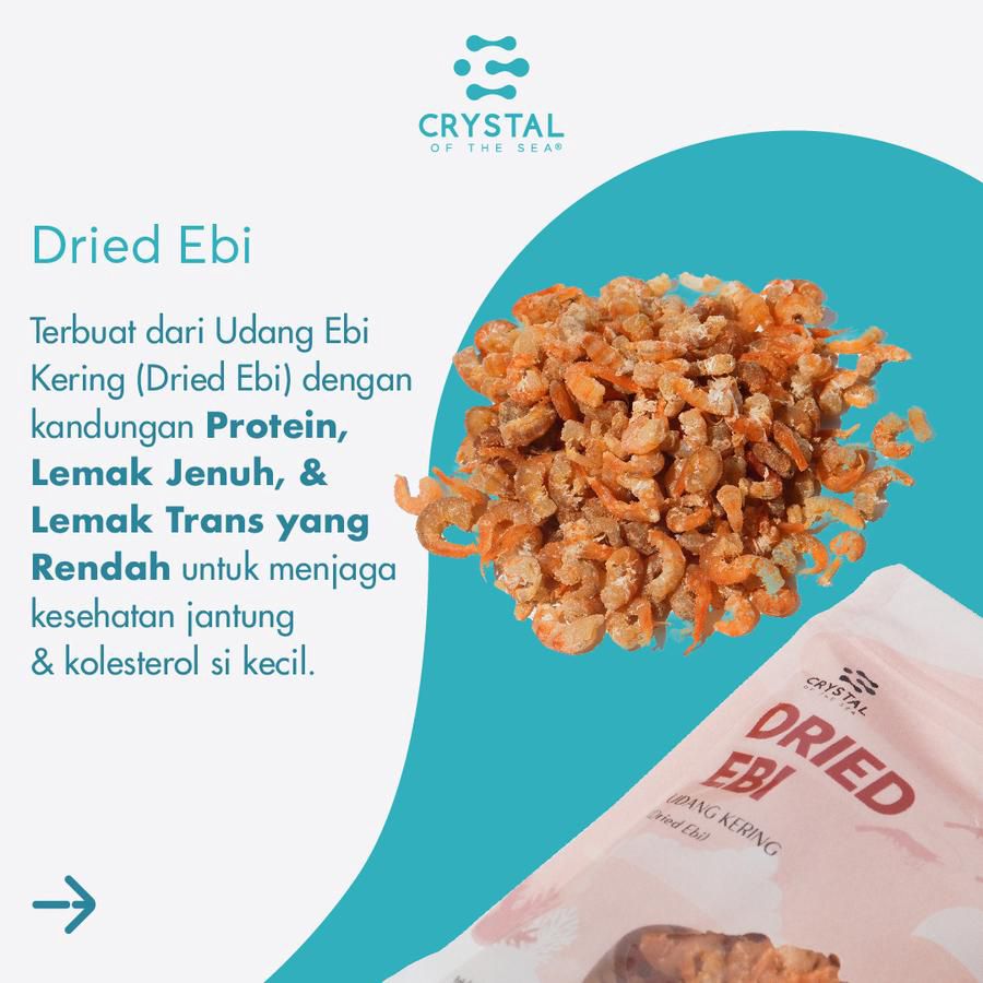 Crystal Of The Sea Dried Ebi 80gram