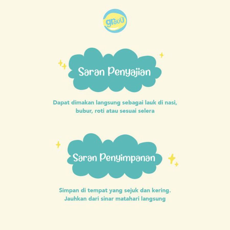 Grouu My First Abon Floss Tuna 80gram