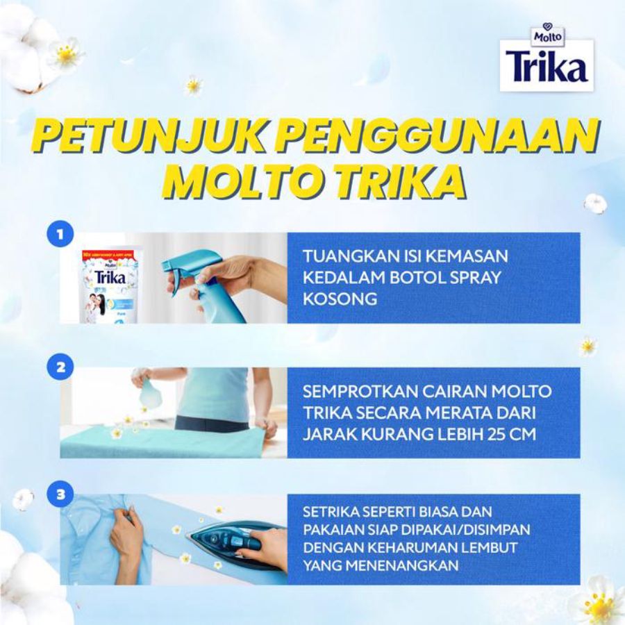 Molto Trika Pure Pelicin Pakaian Pure 300 ml 300ml