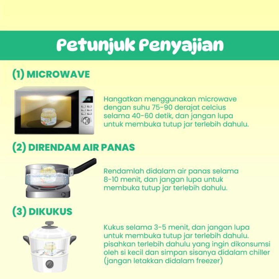 Yummy Bites Meal Step 1 Sweet Pumpkin & Cheese MPASI 145gram