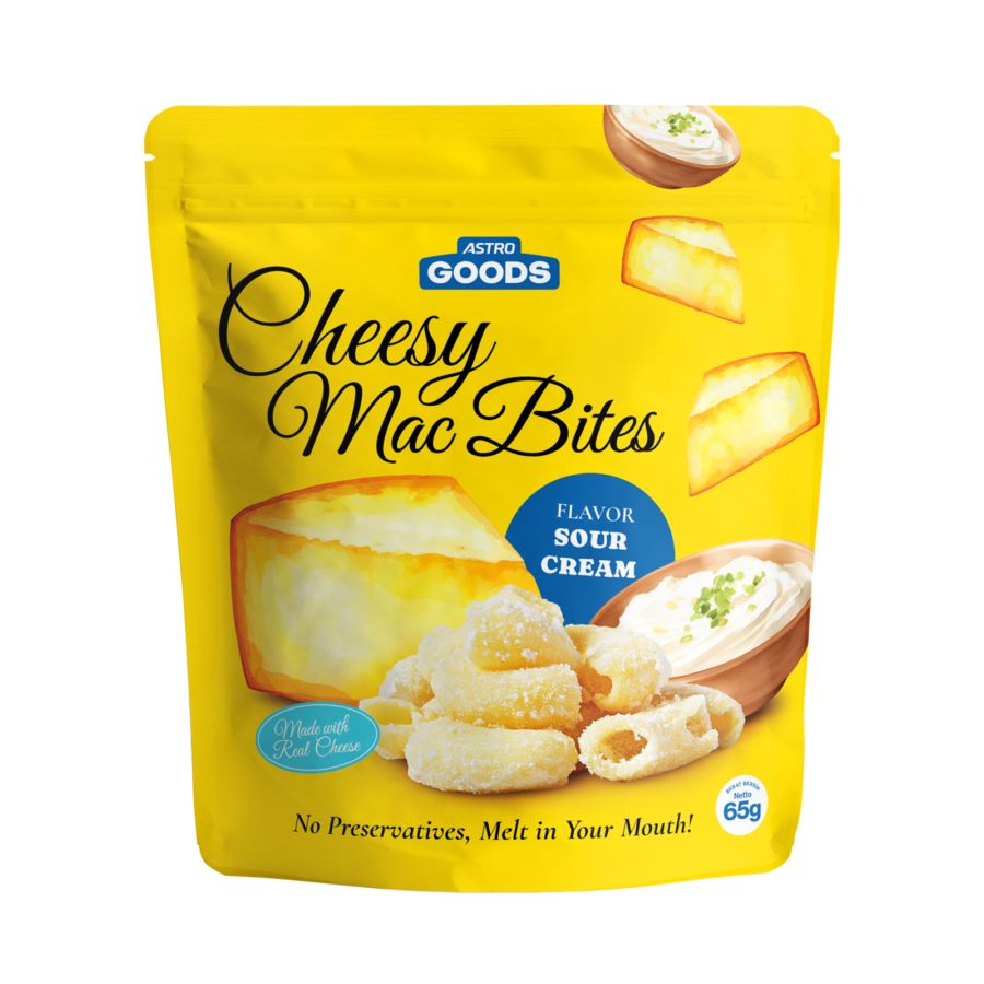 Cheesy Mac Bites Sour Cream Astro Goods 65g 1pcs