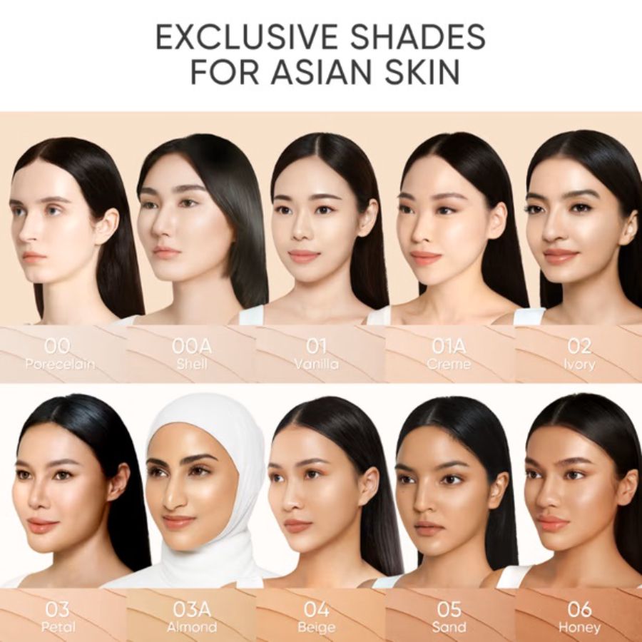 Skintific All Day Perfect Serum Foundation 05 Sand 1pcs