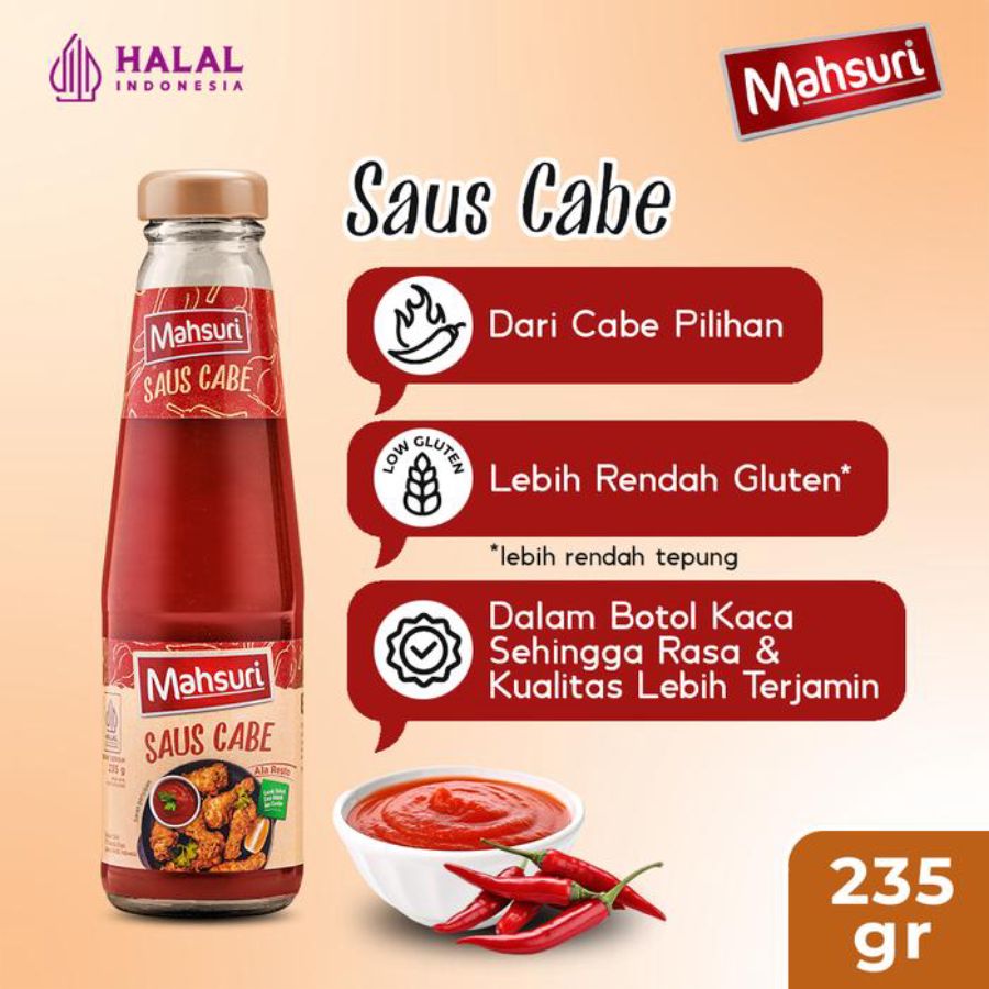 Mahsuri Saus Cabe 235gram