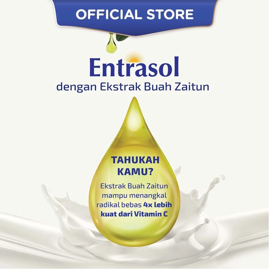 Entrasol Platinum Vanila Susu Tinggi Protein dan Serat 800gram
