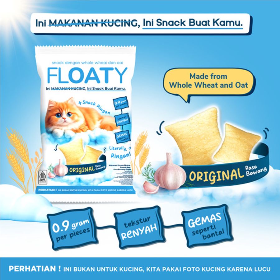 Floaty Snack Original 60gram