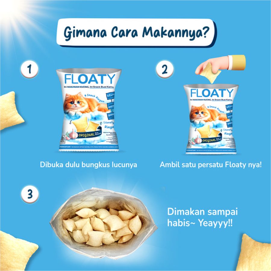 Floaty Snack Original 60gram