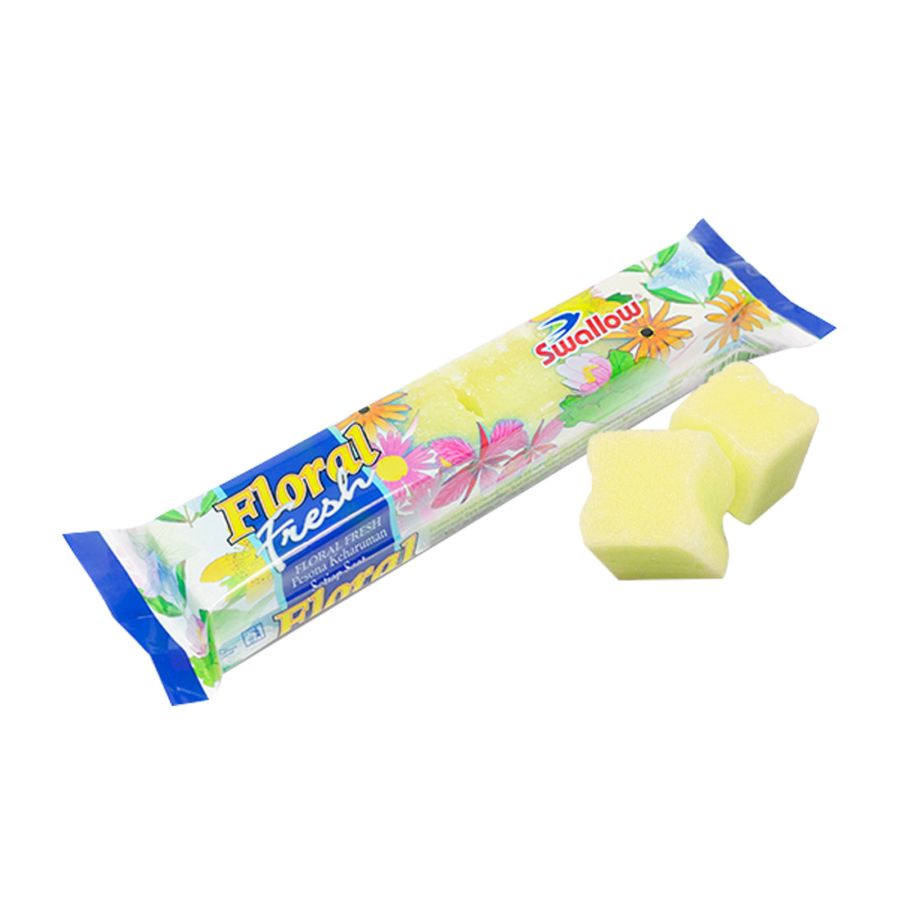 Swallow Block Floral Fresh Kapur Barus Mix Variant 6pcs