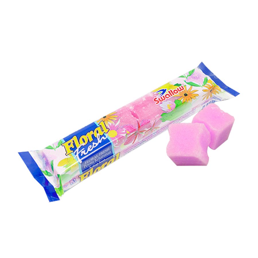 Swallow Block Floral Fresh Kapur Barus Mix Variant 6pcs
