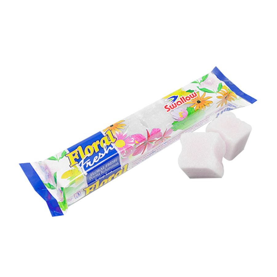 Swallow Block Floral Fresh Kapur Barus Mix Variant 6pcs