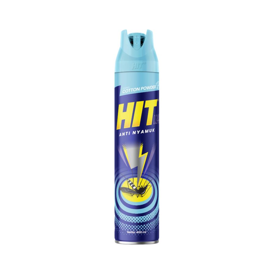 Hit Aerosol Cotton Powder Pembasmi Serangga  400ml