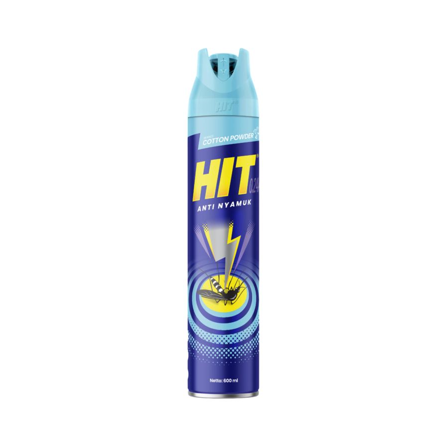 Hit Aerosol Cotton Powder Pembasmi Serangga 600ml