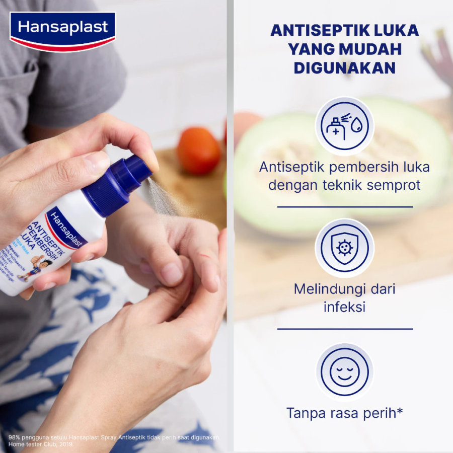 Hansaplast Antiseptik Pembersih Luka Spray 40ml