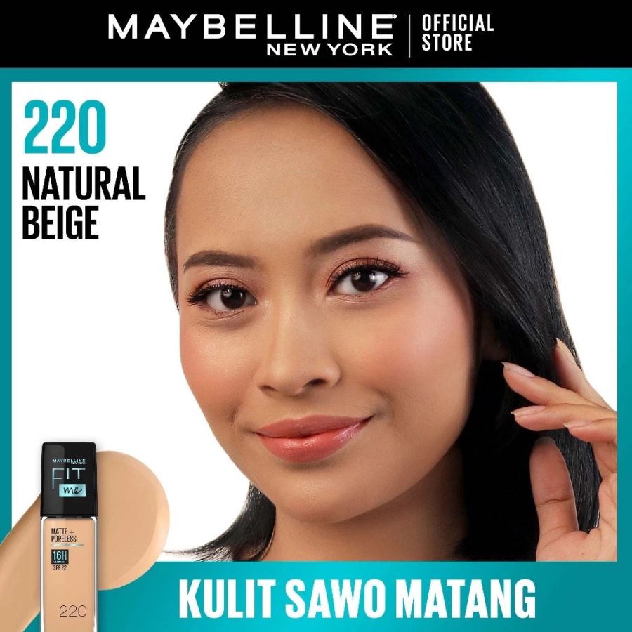 Maybelline Fit Me Matte+Poreless 220 Natural Beige 30ml