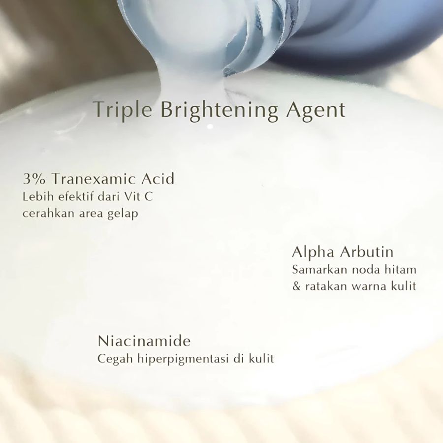 Mosseru Tranexamic Bright Booster Serum Wajah dan Tubuh 20ml