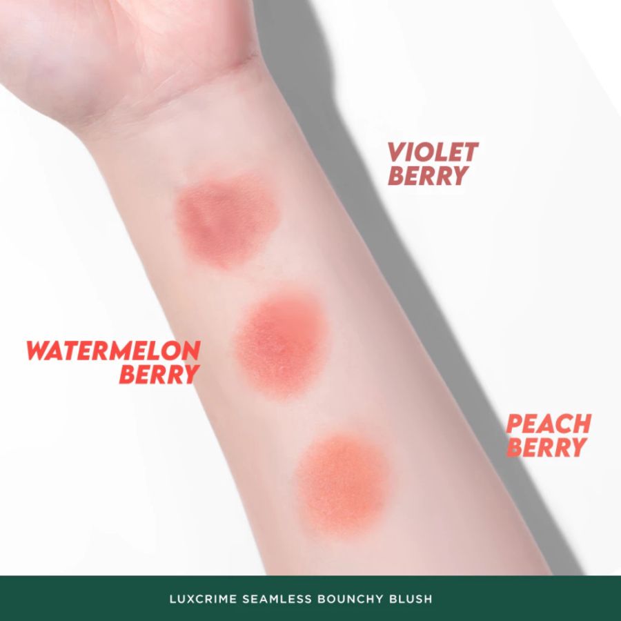 Luxcrime Seamless Bouncy Watermelon Berry Blush 5gram