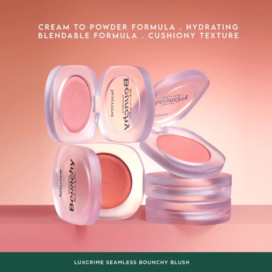 Luxcrime Seamless Bouncy Watermelon Berry Blush 5gram