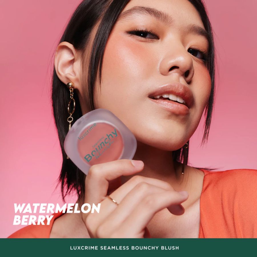 Luxcrime Seamless Bouncy Watermelon Berry Blush 5gram