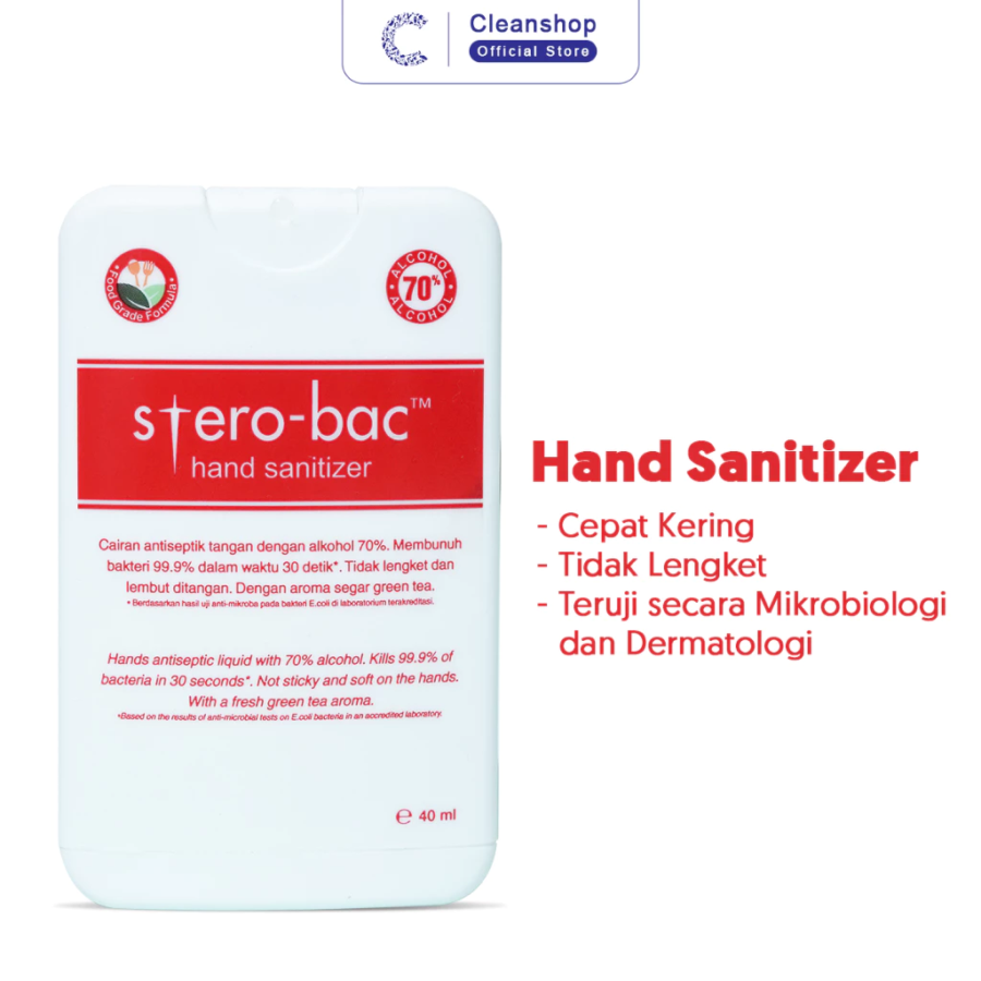 Sterobac Hand Sanitizer 40ml