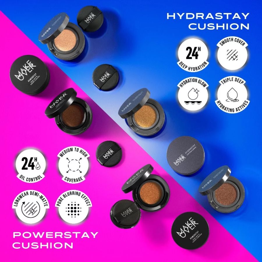 MAKE OVER Powestay Demi Matte Cover N30 Natural Beige Cushion 15gram