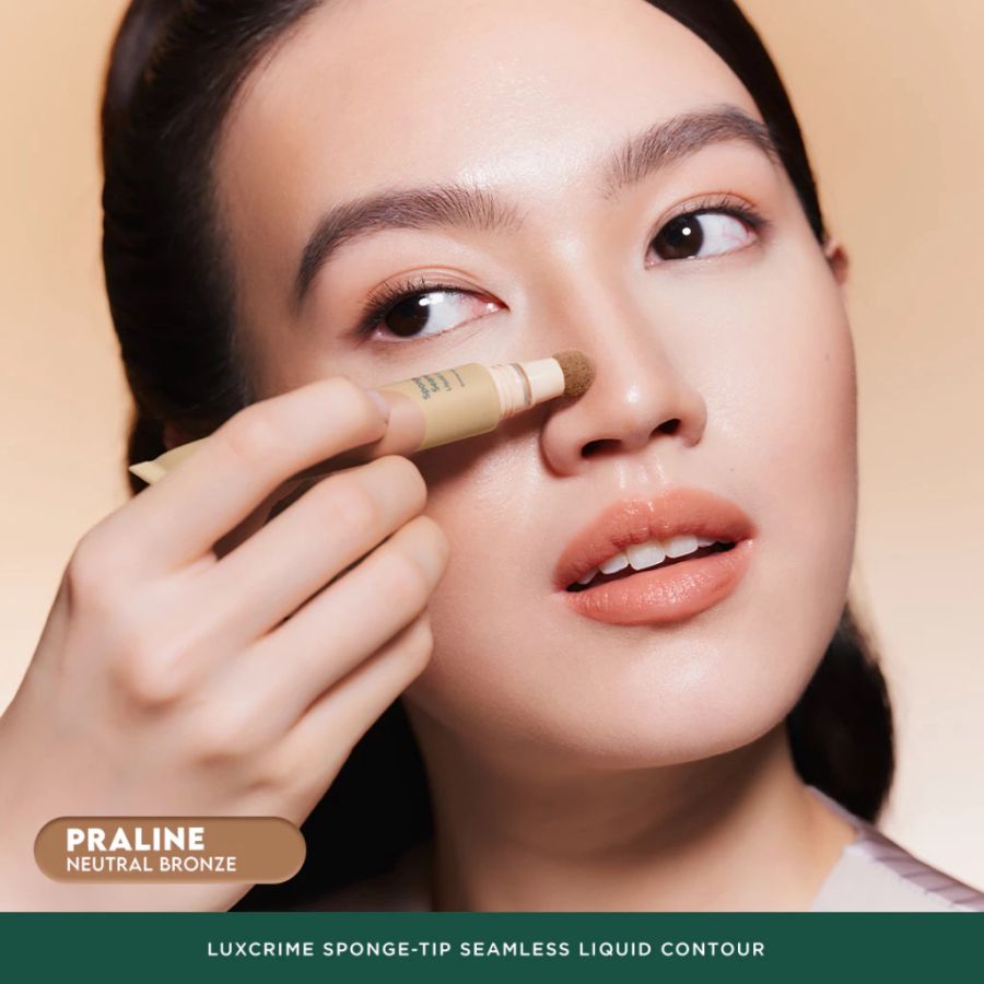 Luxcrime Sponge-Tip Seamless Liquid Contour Praline 1pcs