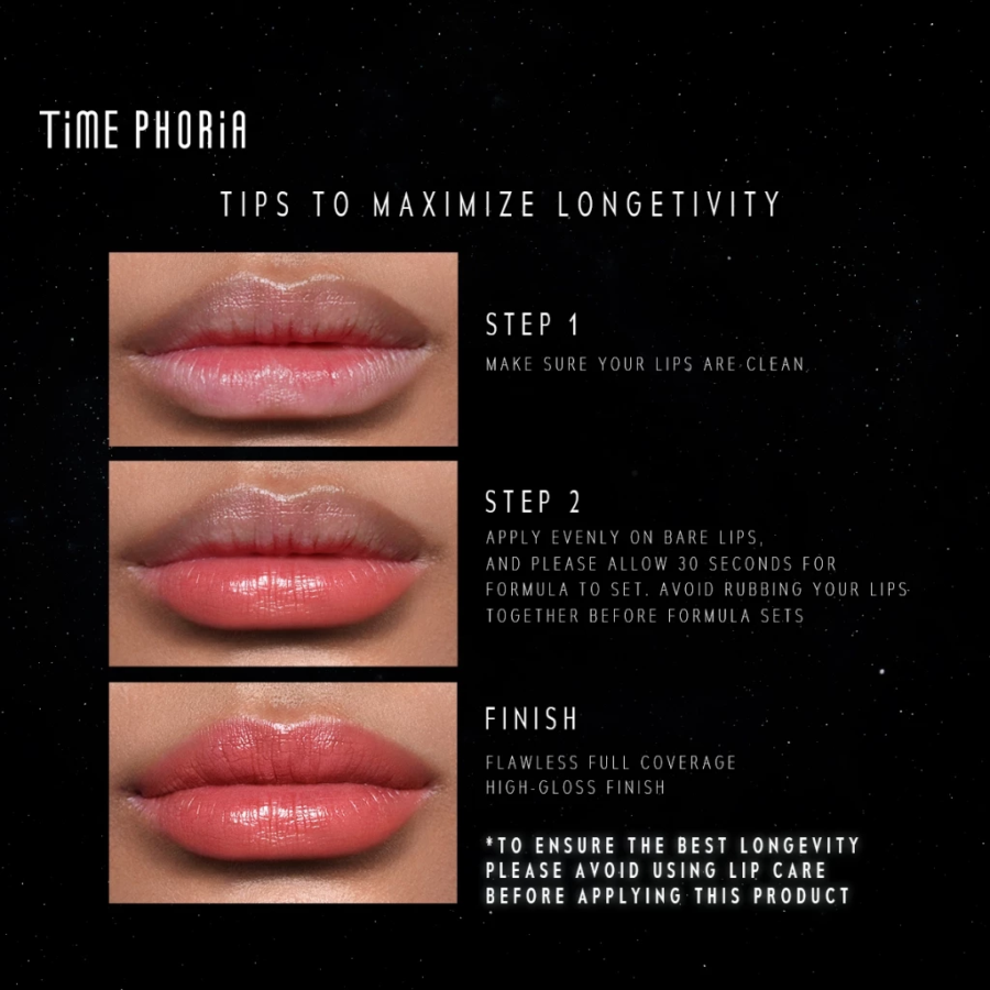 TimePhoria Stellar Dust Nerose Lip Stain 50gram