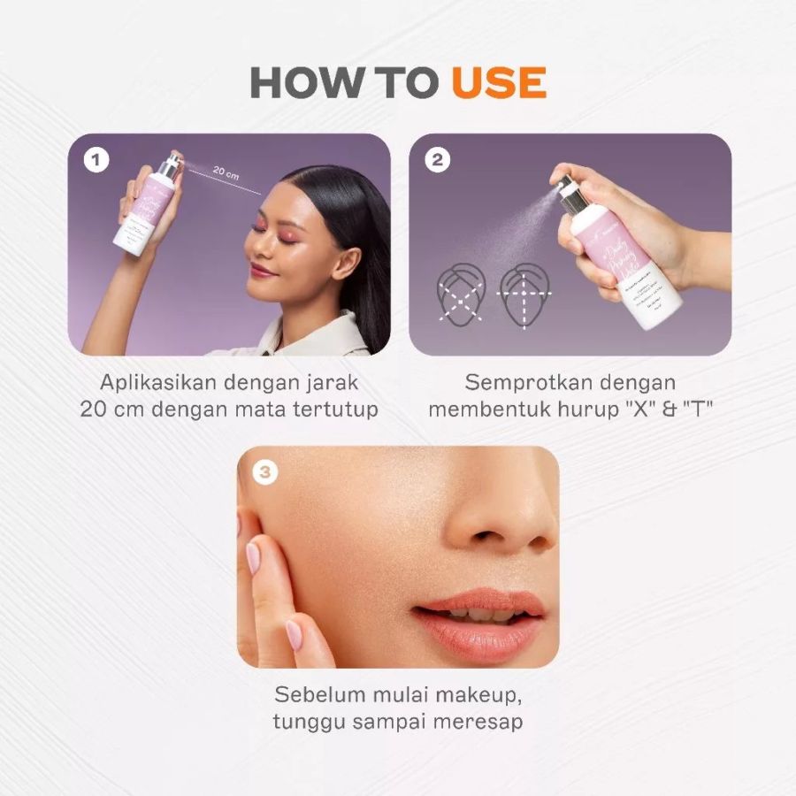 Studio Tropik Mini Size Flawless Priming Water Setting Spray 30ml