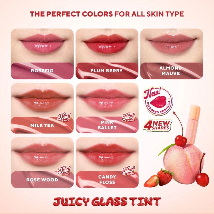 True to Skin Juicy Glass Tint Almond Mauve 1pcs